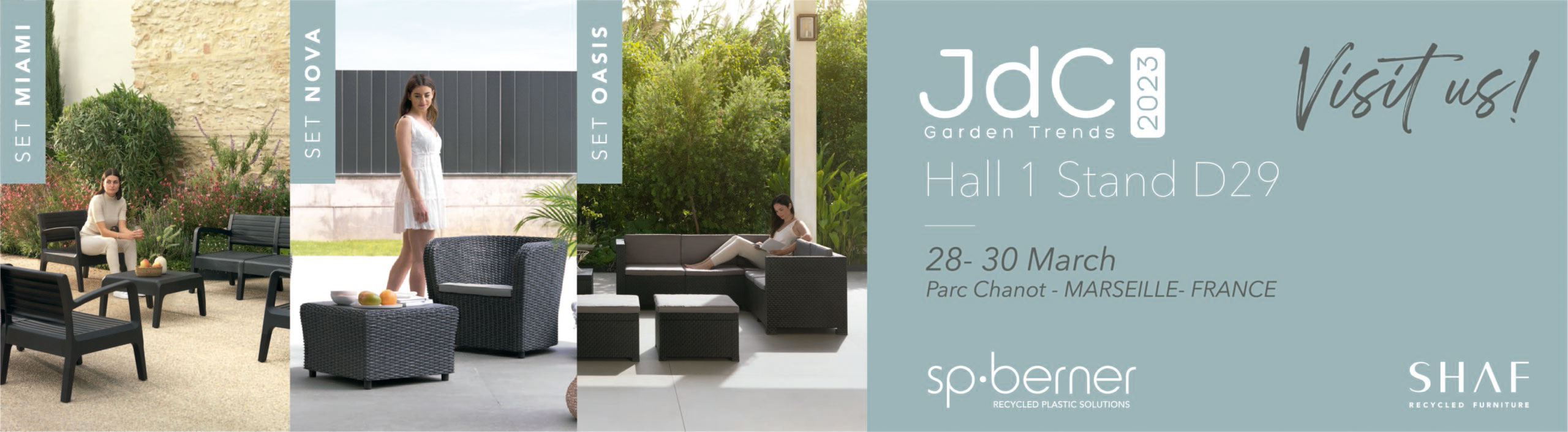 See you from the 28th-30th March at JdC (Journées des Collections Jardin) Garden Trends 2023. 