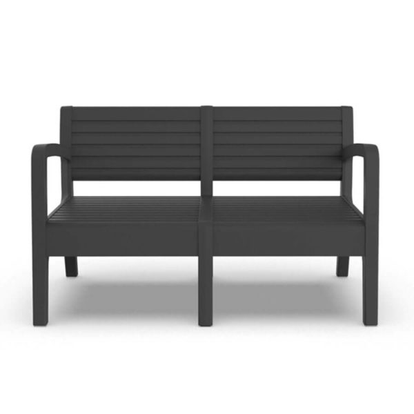 Miami 2-seater Bench made of recycled plastic | Sp-Berner