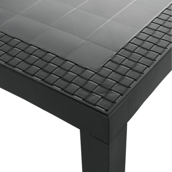 Dream Table Wenge made of stylish recycled plastic | Sp-Berner