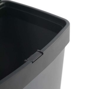 Bin recycling 70l-3-compartments plastic 6