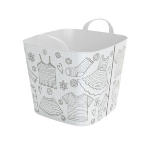 Practical and spacious plastic laundry basket | Sp-Berner
