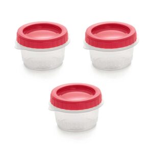 Pack of 3 Twist'n Go plastic airtight containers 300ml | Sp-Berner