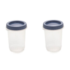 Set of 5 Twist’n Go airtight containers