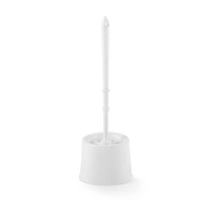 Toilet brush holder lux elegant plastic resistant