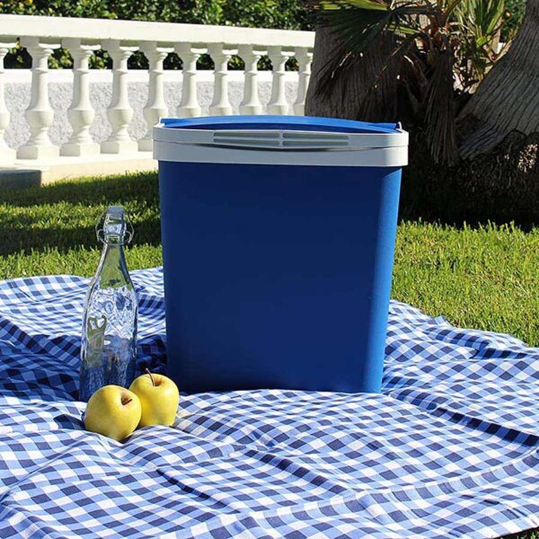 Portable cooler 24L made of plastic Blue Campos | Sp-Berner
