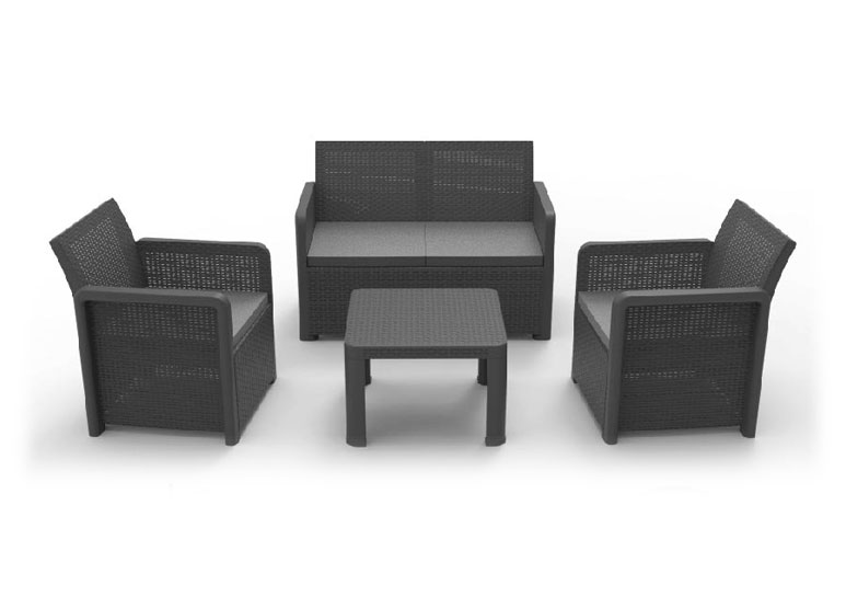 Conjunto de Jardín Nassau Confort