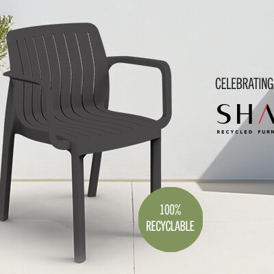 Shaf, our recycled plastic furniture brand